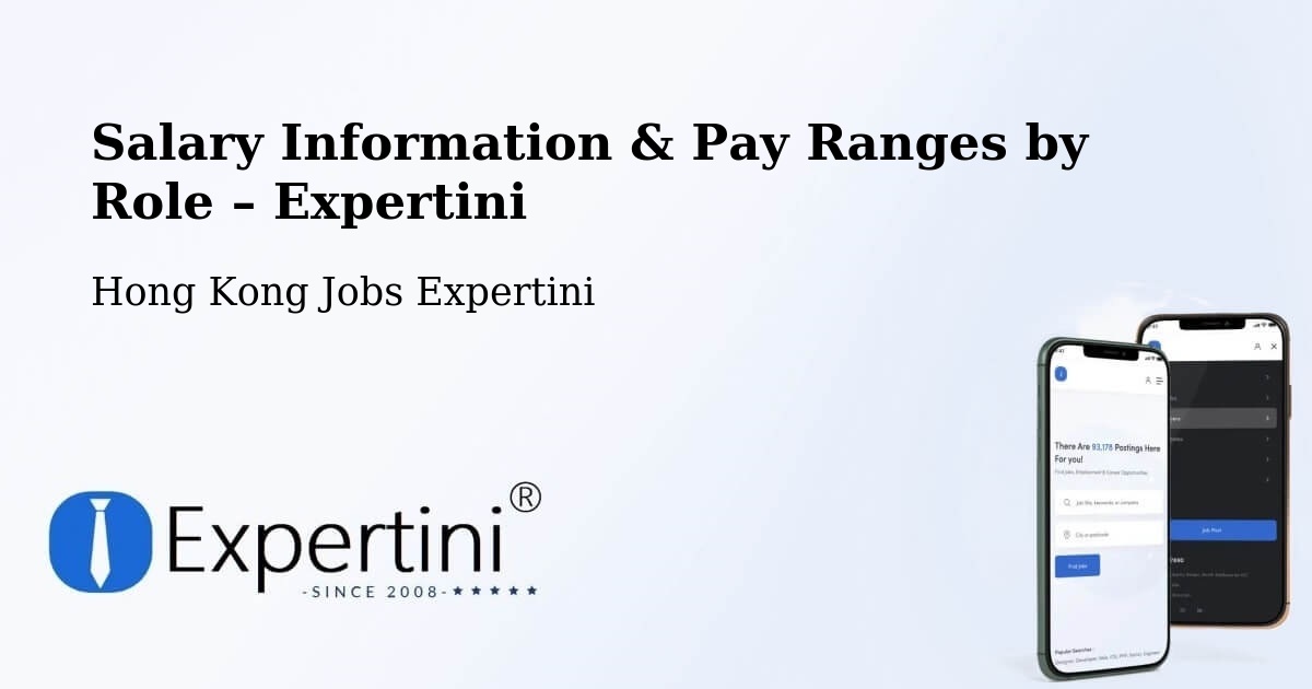 Salary Information & Pay Ranges – Hong Kong - Hong Kong Jobs Expertini